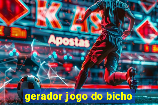 gerador jogo do bicho